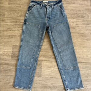 Abercrombie & Fitch carpenter jeans high rise